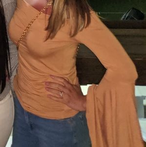 Free People Off the Shoulder Top